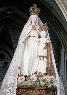 enfer - Dogme de Trente: la crainte de l'enfer est un don divin (attrition) .ND_d_esperance_St_Brieux_statue_Jour_29_s