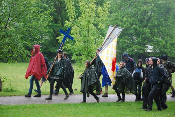 Saint Rémi sous la pluie