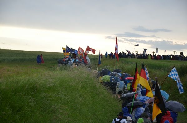 d'autres pèlerins partis de Gâs