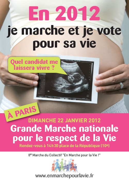 Marche pour la Vie 2012