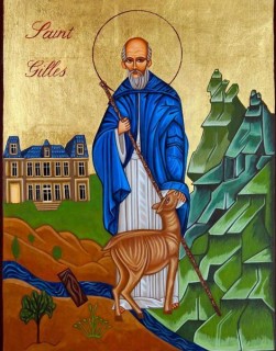 Une icone pour Saint Gilles